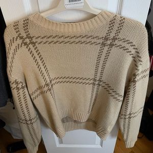 Tan warm sweater